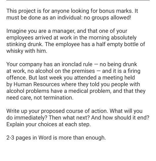 This project is for anyone looking for bonus