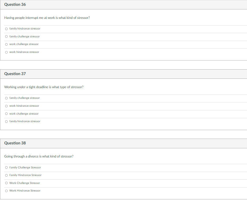 Question 33 What is it called when you HIDE your