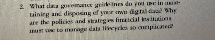 Data Lifecycle Management: A Big Challenge for