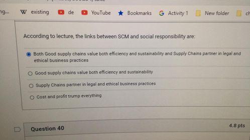 ng... W existing de YouTube * Bookmarks G