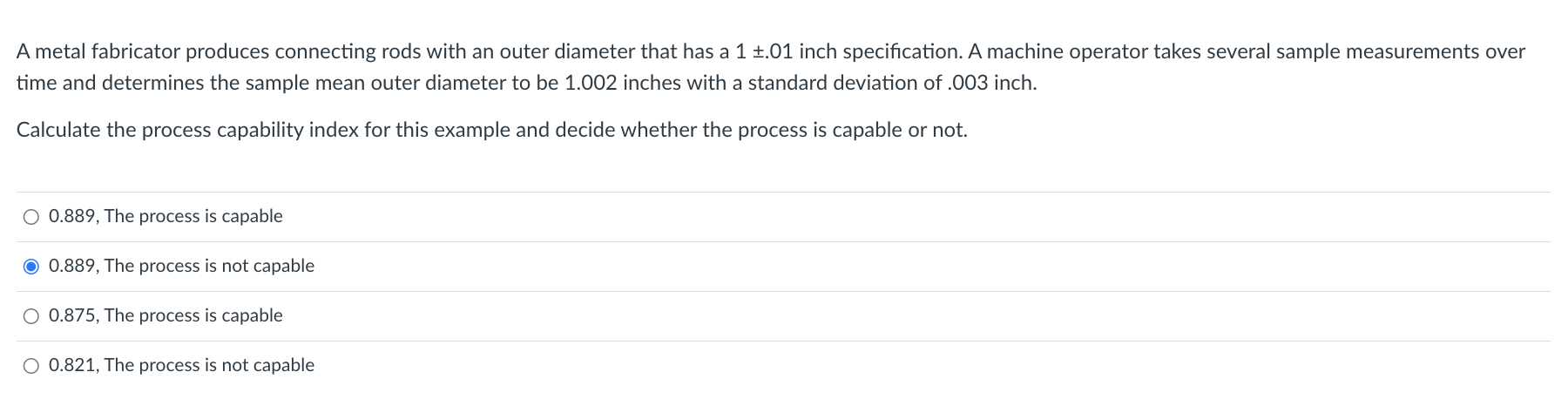 A metal fabricator produces connecting rods with