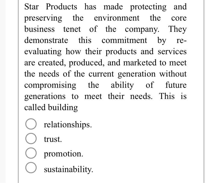 Star Products has made protecting and preserving