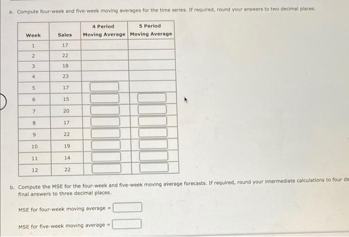 Refer to the gasoline sales time series data in