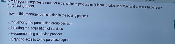 9 How does knowing a customer's needs improve a
