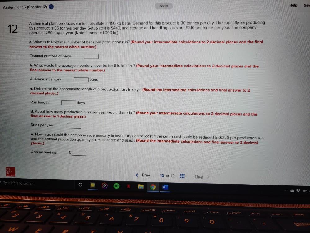 I found out part a,b,c,d. Could someone help with