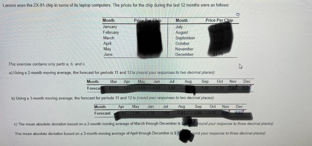 The data ^ solve A With the data set in picture