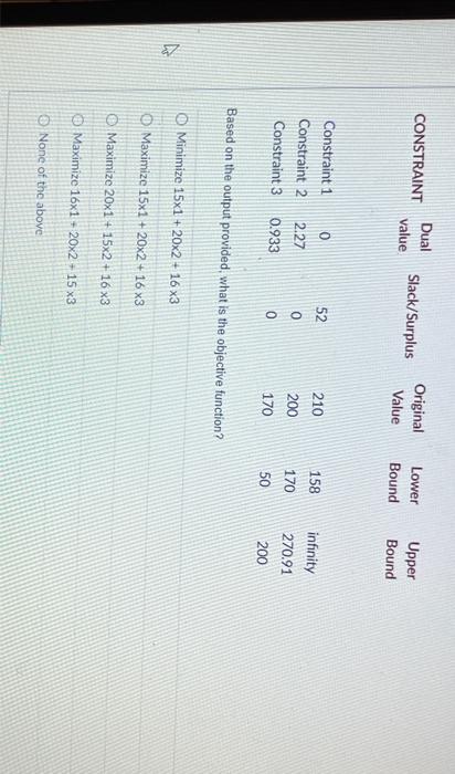 Carefully examine a sample QM output below.