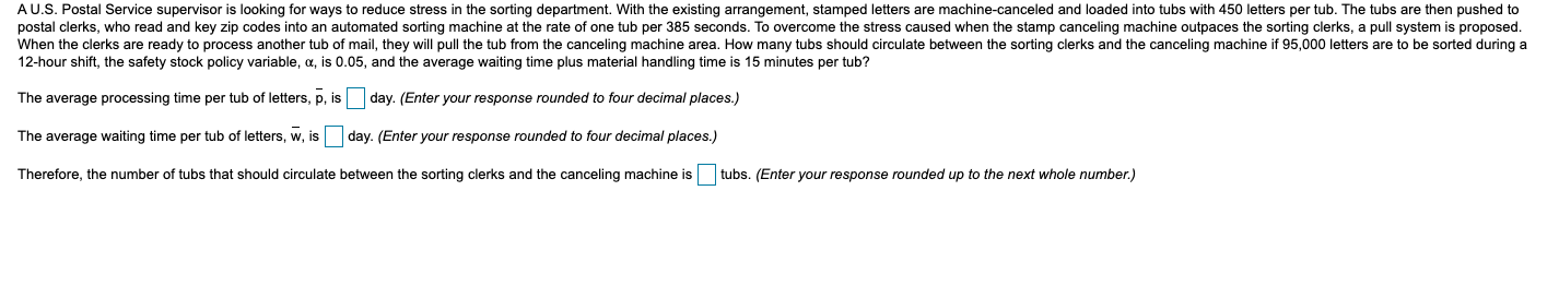 A U.S. Postal Service supervisor is looking for