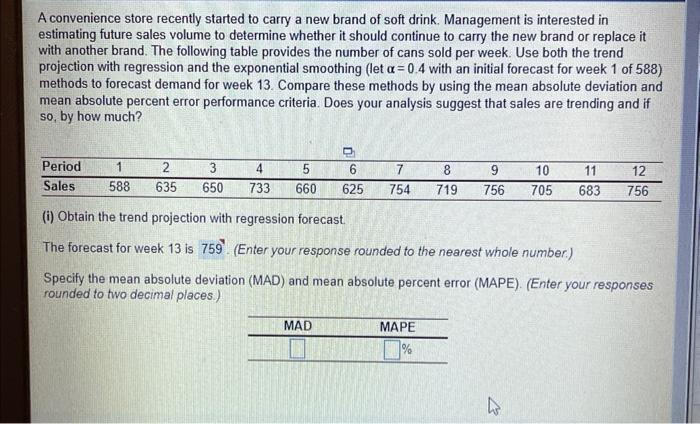 A convenience store recently started to carry a