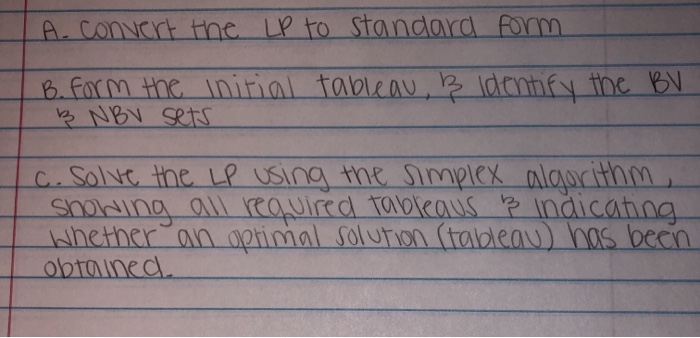 operations research question. please solve by