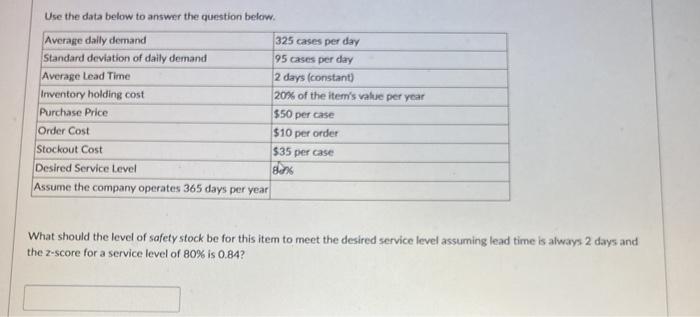 Use the data below to answer the question below.