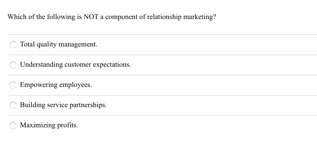 Which of the following is NOT a component of