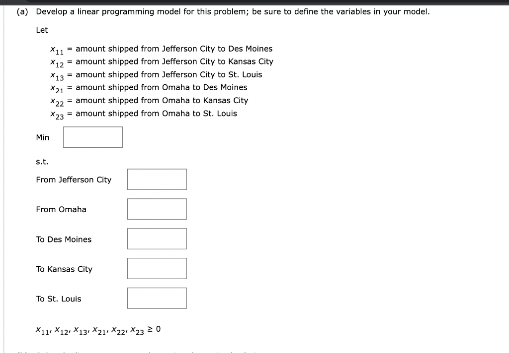 Consider the following network representation of