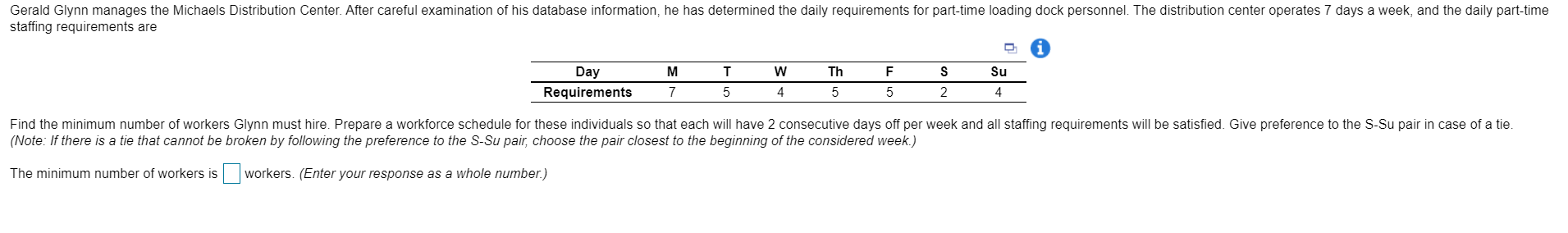 Gerald Glynn manages the Michaels Distribution