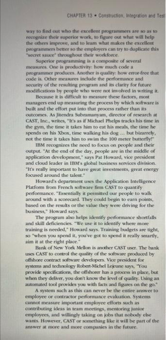 help a. ( t S. Case Two Using CAST to Track