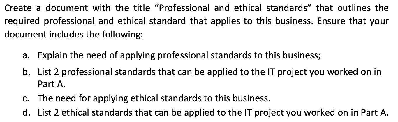 So the question is: Your client is happy with the