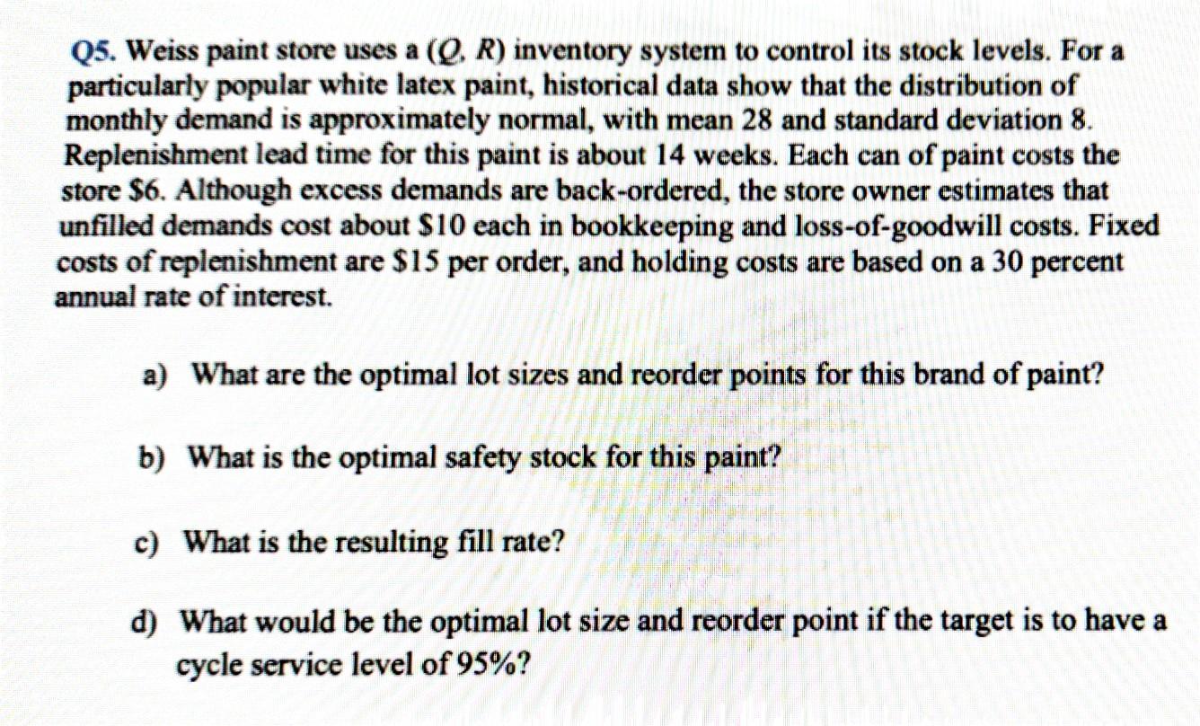 Pleae Please answer all parts explain how you got