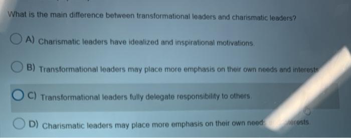 What is the main difference between