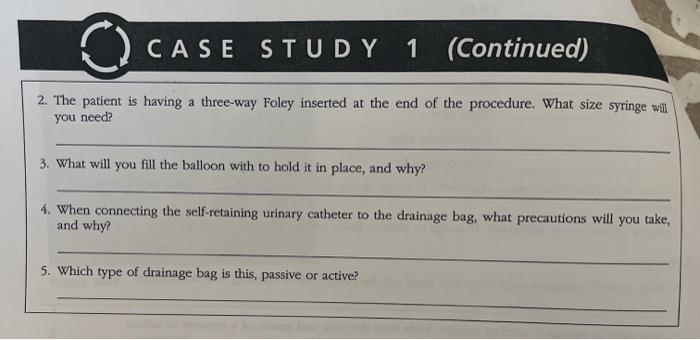 Case Studies CASE STUDY 1 Edward has been