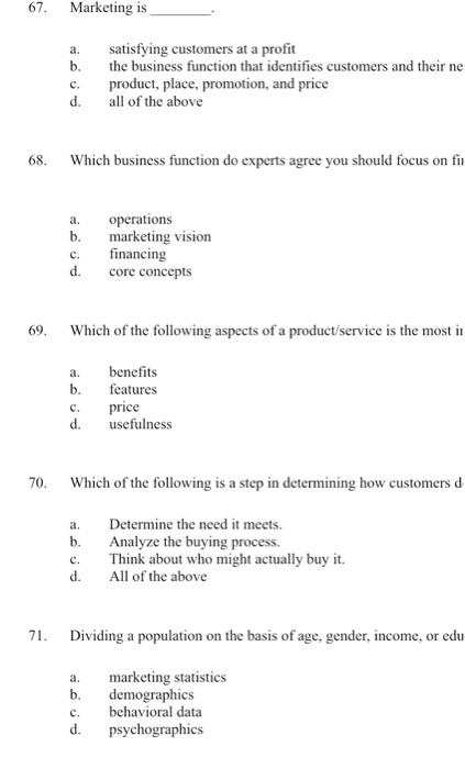 48. 49. 50. Which item below is not a competitive
