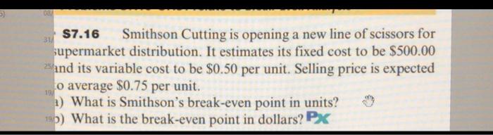 ... 7.9 Metters Cabinets, Inc., needs to choose a