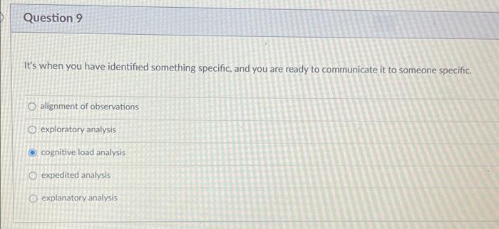 please answer all thank you Question 9 It's when