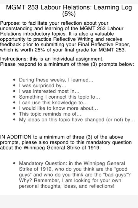 subject : labour relations kindly answer every