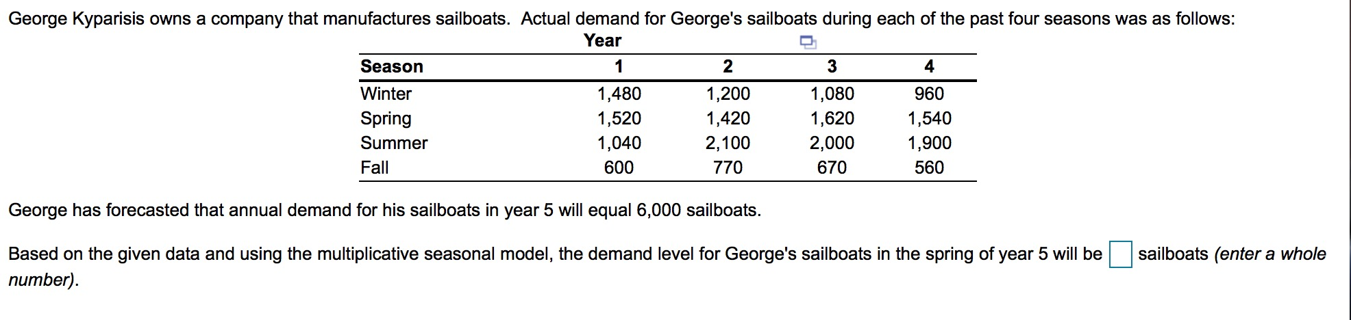 George Kyparisis owns a company that manufactures