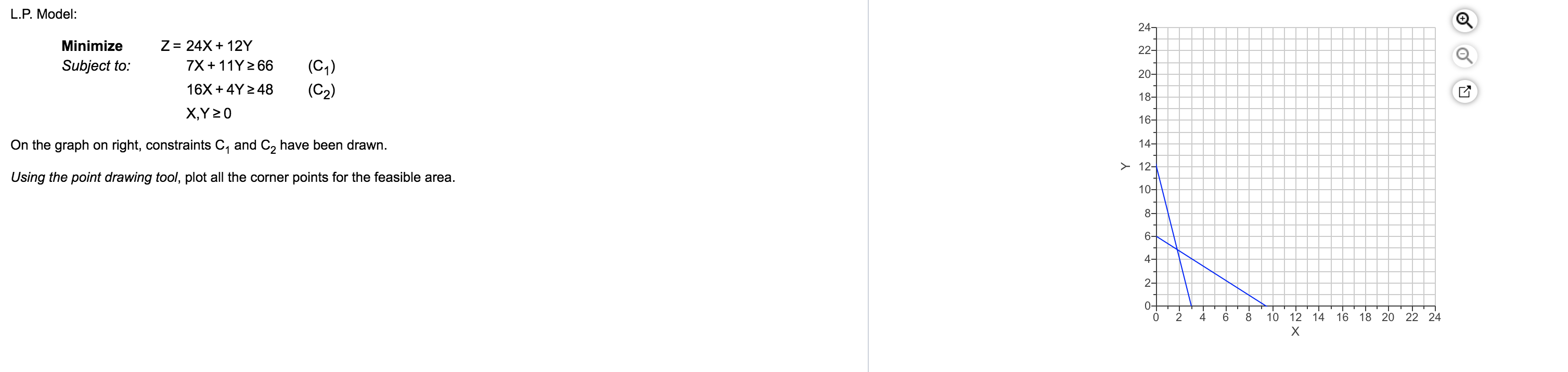 Please tell me the coordinates to plot the points