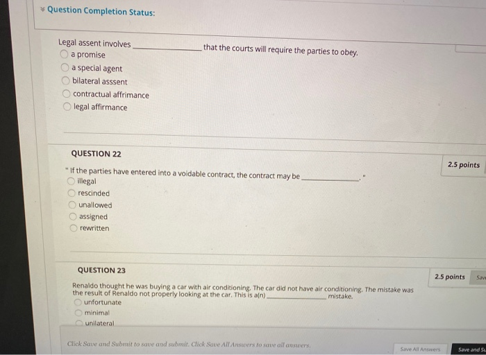 Question Completion Status: that the courts will