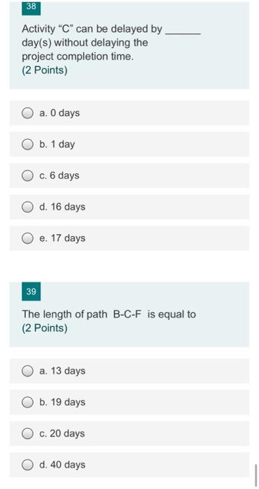 please answer all the questions I would