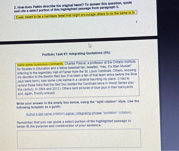 1. Why does Paikin try to avoid responding to