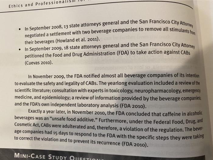 what ethical principles are involved in this mini