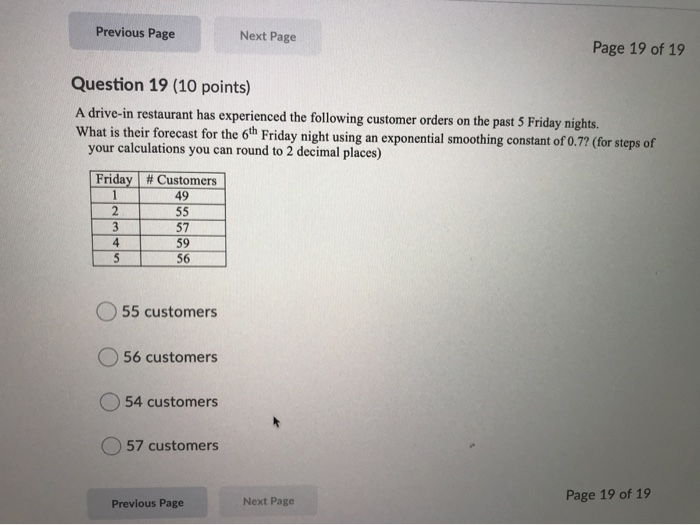 please solve this supply chain question Previous
