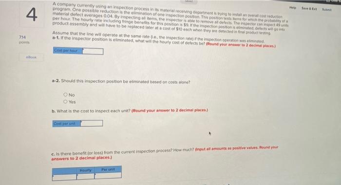 4 Help Set A company currently using an