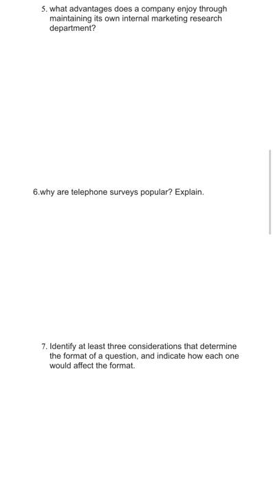 5. what advantages does a company enjoy through