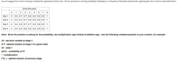 Find the probability by using Dynamic Programming