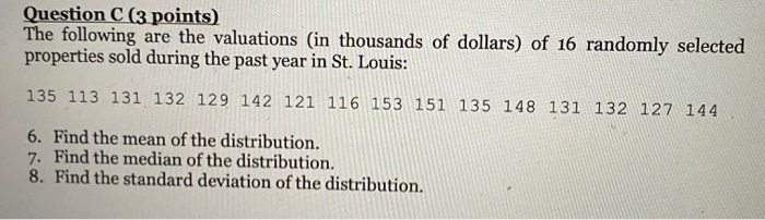 please answer and provide R code. Question C (3