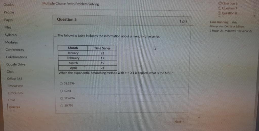 Grades Multiple Choice /with Problem Solving