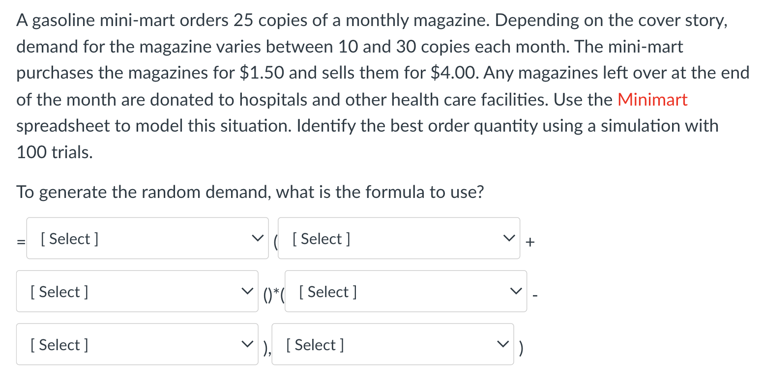 Please fill out formula. Each picture shows the
