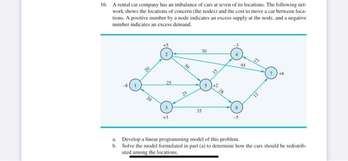 please show the excel solution with all steps 16.