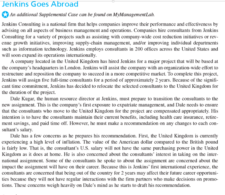 NEW ANSWER: Please read the case, Jenkins Goes