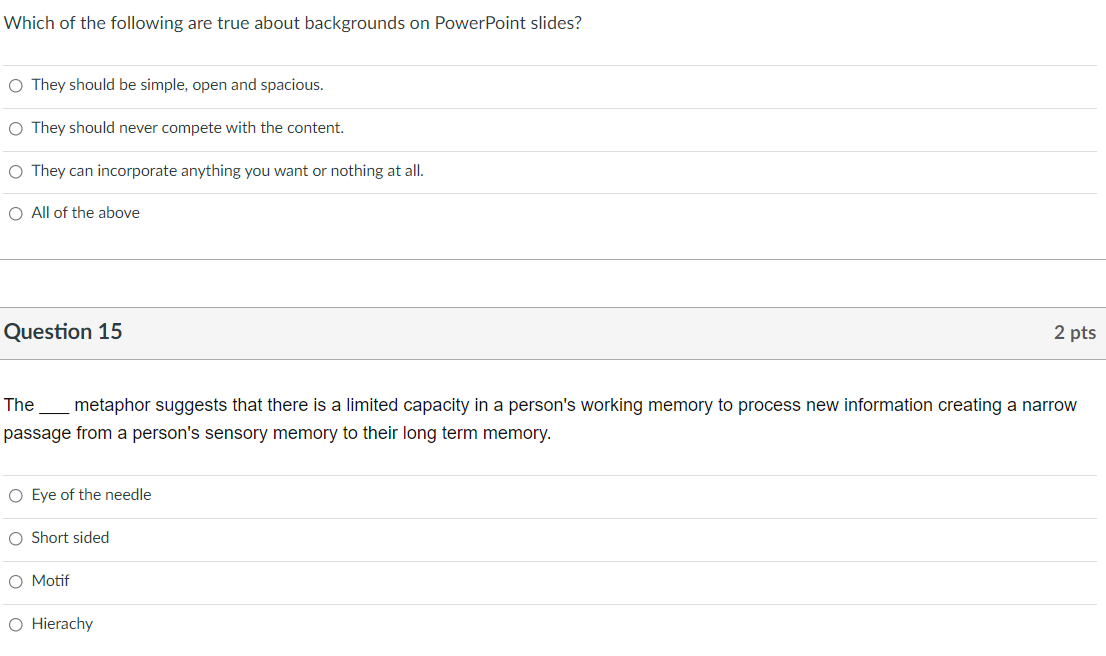 When you write your presentation's objective in