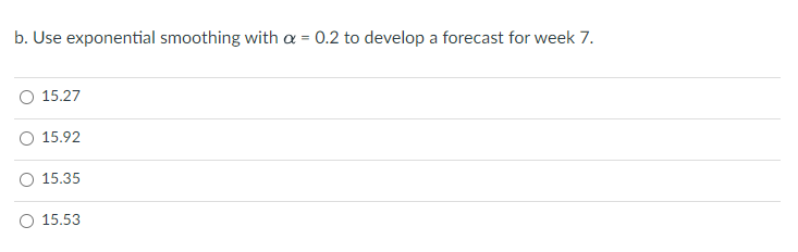 Please show work Consider the following time