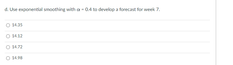 Please show work Consider the following time