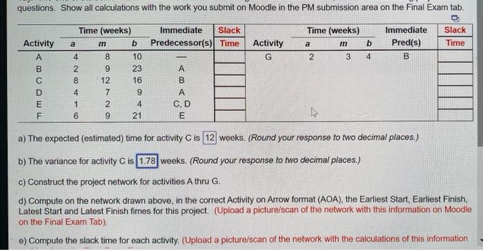 please answer and show work please to help me