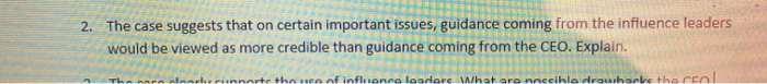 Read the Case Study 14-1 and answer the question