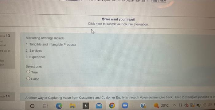 The difference between the benefits that the