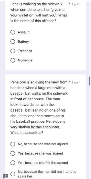 Jane is walking on the sidewalk t point when