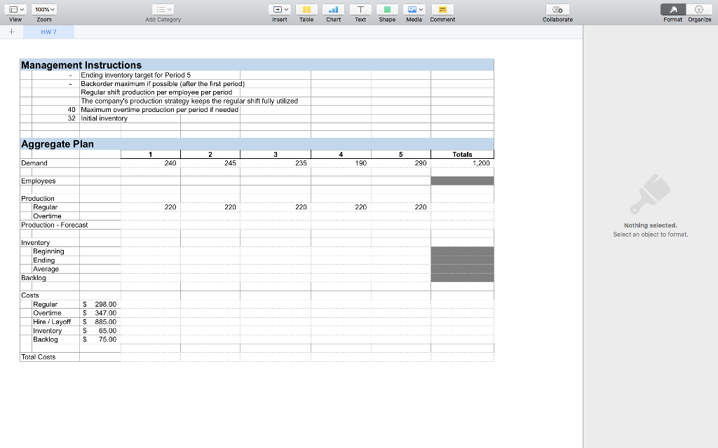 What is the Backlog quantity for Period 3? What